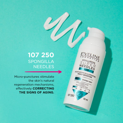 Hyaluron 100 Moisturizing & illuminating mezo-booster – Eveline