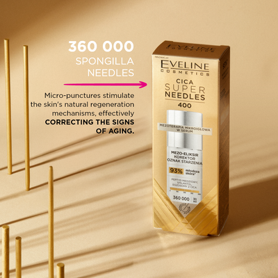 Cica 400 Mezo-elixir, aging simptoms corrector – Eveline Cosmetics