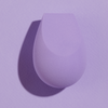 Angled makeup sponge