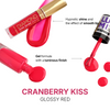 Cranberry Kiss Lips & Nails Combo Set