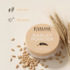 Loose face powder with barley