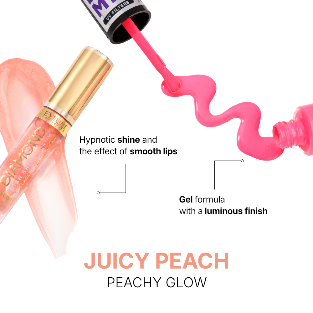 Juicy Peach Lips & Nails Combo Set - 2