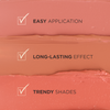 Long-lasting blurring matte liquid lipstick