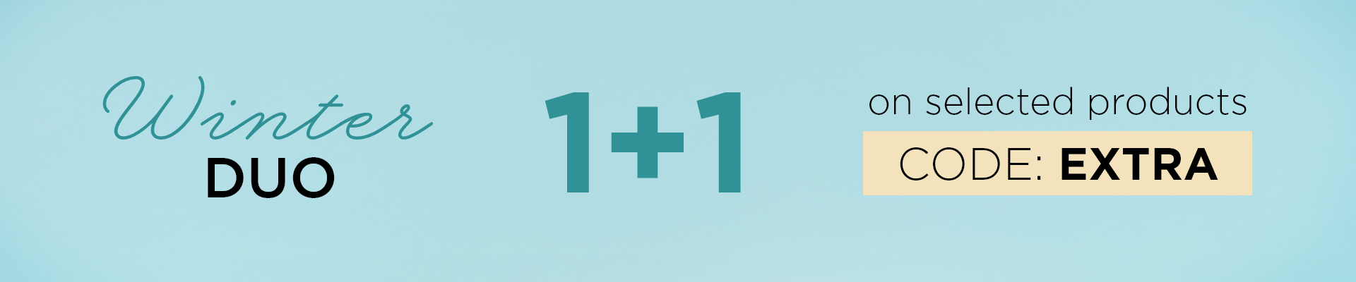 Winter Deal 1+1
