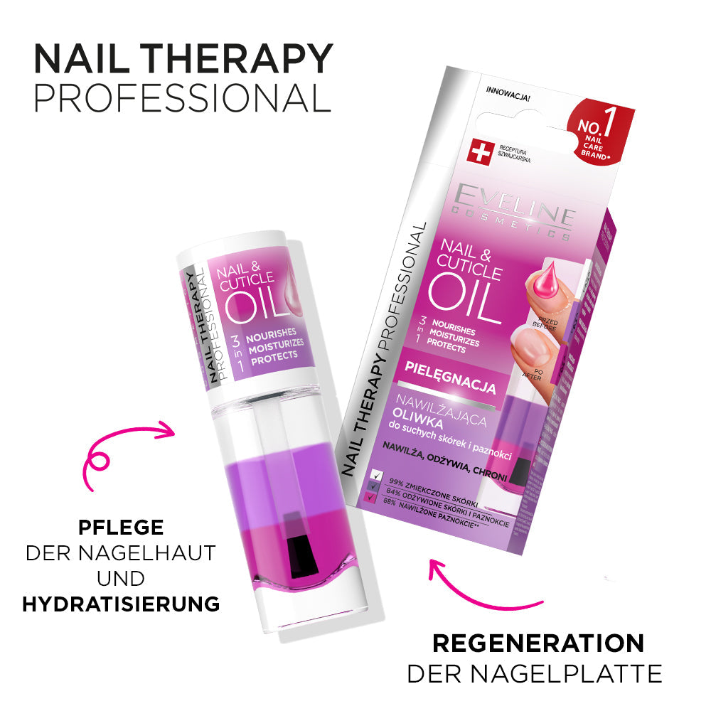 Feuchtigkeitsspendendes Öl für trockene Nagelhaut und Nägel - 2