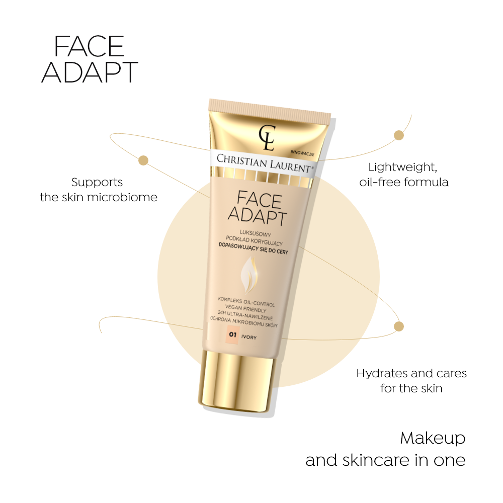 Correcting and adapting luxury foundation - 2
