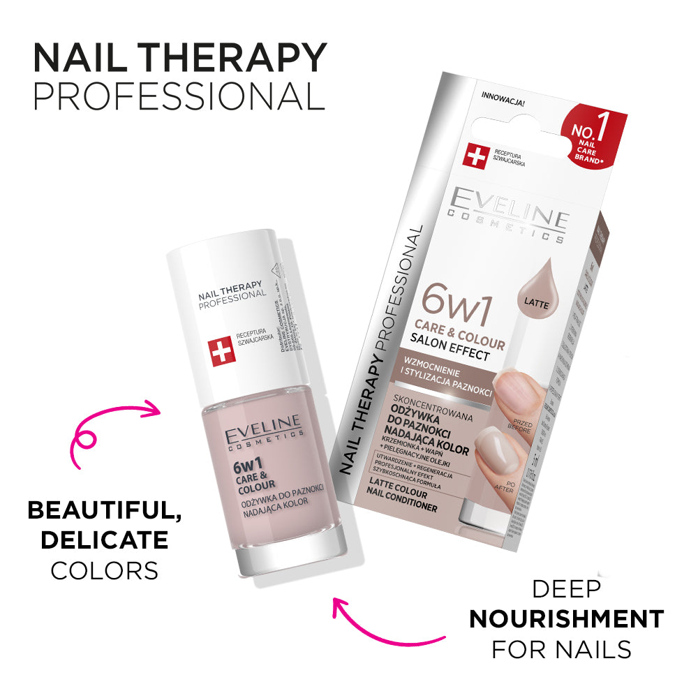 Nail colored conditioner 6in1 - 2