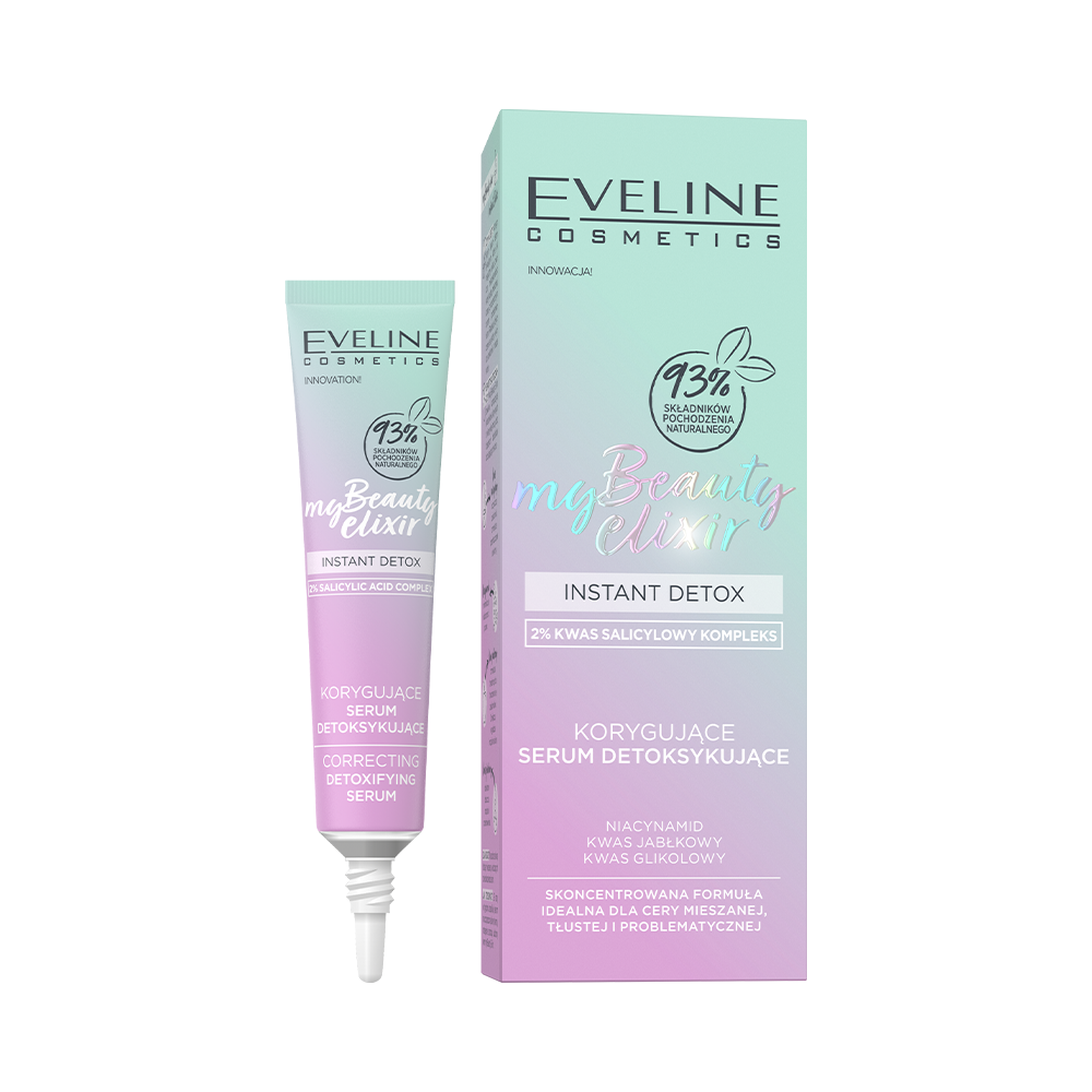 Correcting detoxifying serum