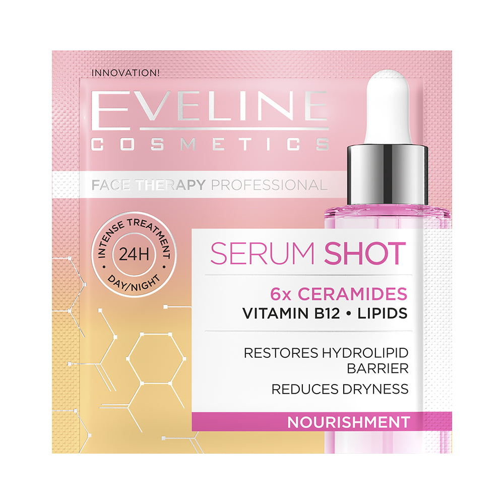 Serum Shot Nährende Pflegekur, 6× Ceramide, Reisegröße