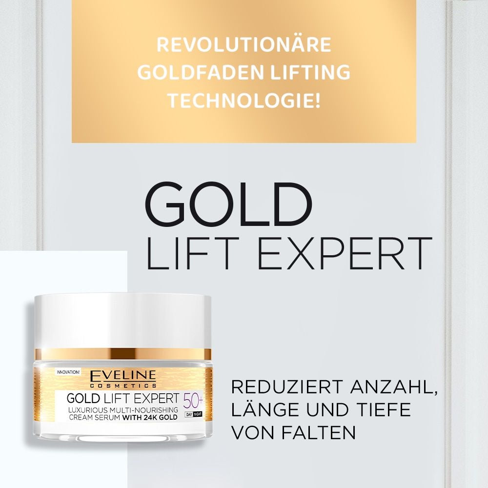 Luxuriöses, multi-nährendes Creme-Serum mit 24K Gold, 50+ - 2