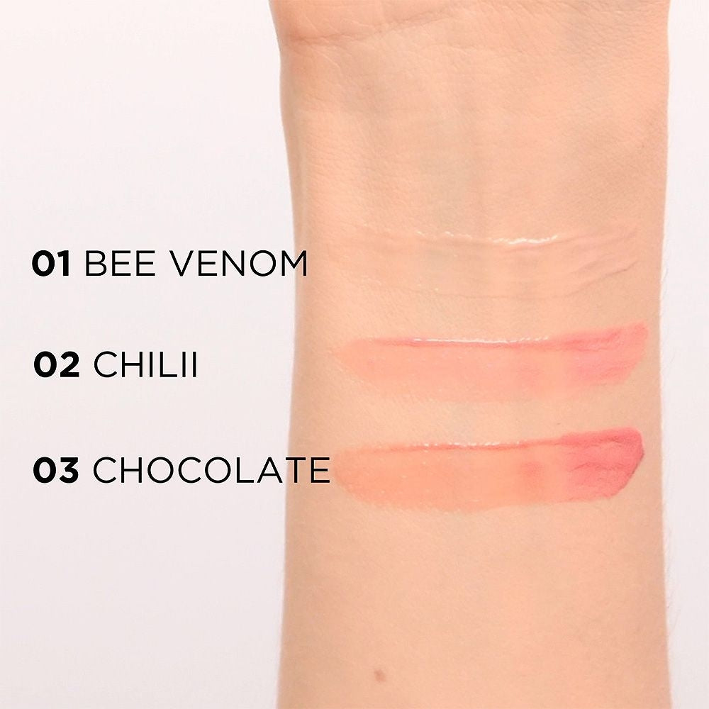 Plumping Lipgloss mit Hyaluronsäure und Bienengift - 2