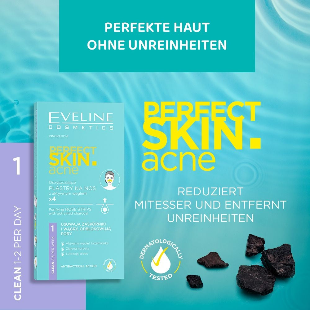 Tiefenreinigende Nasenstrips mit Aktivkohle - 2