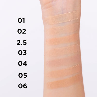Liquid Camuflage Waterproof camouflage concealer with hyaluronic