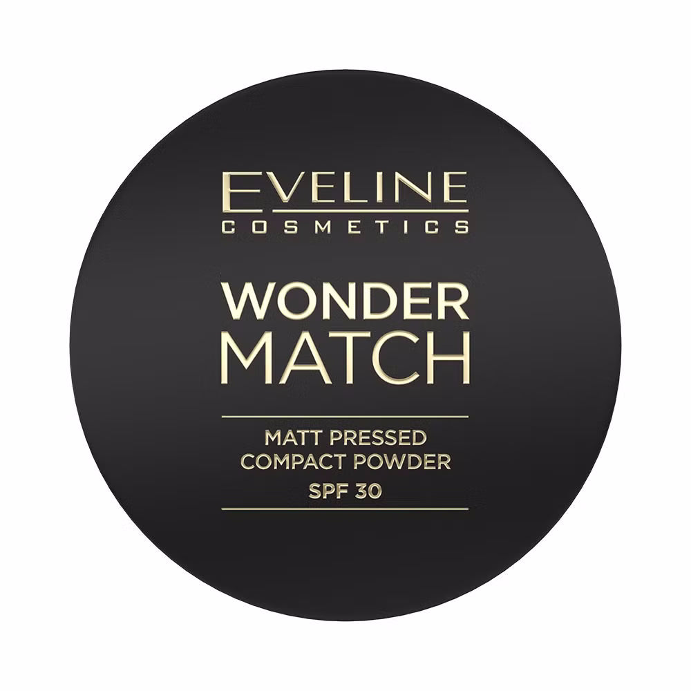 Matt pressed compact powder with SPF 30