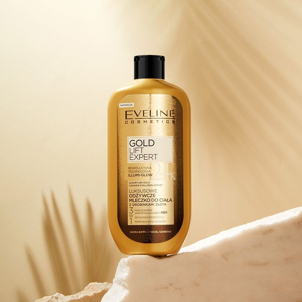 Nourishing body lotion with gold dust - 2