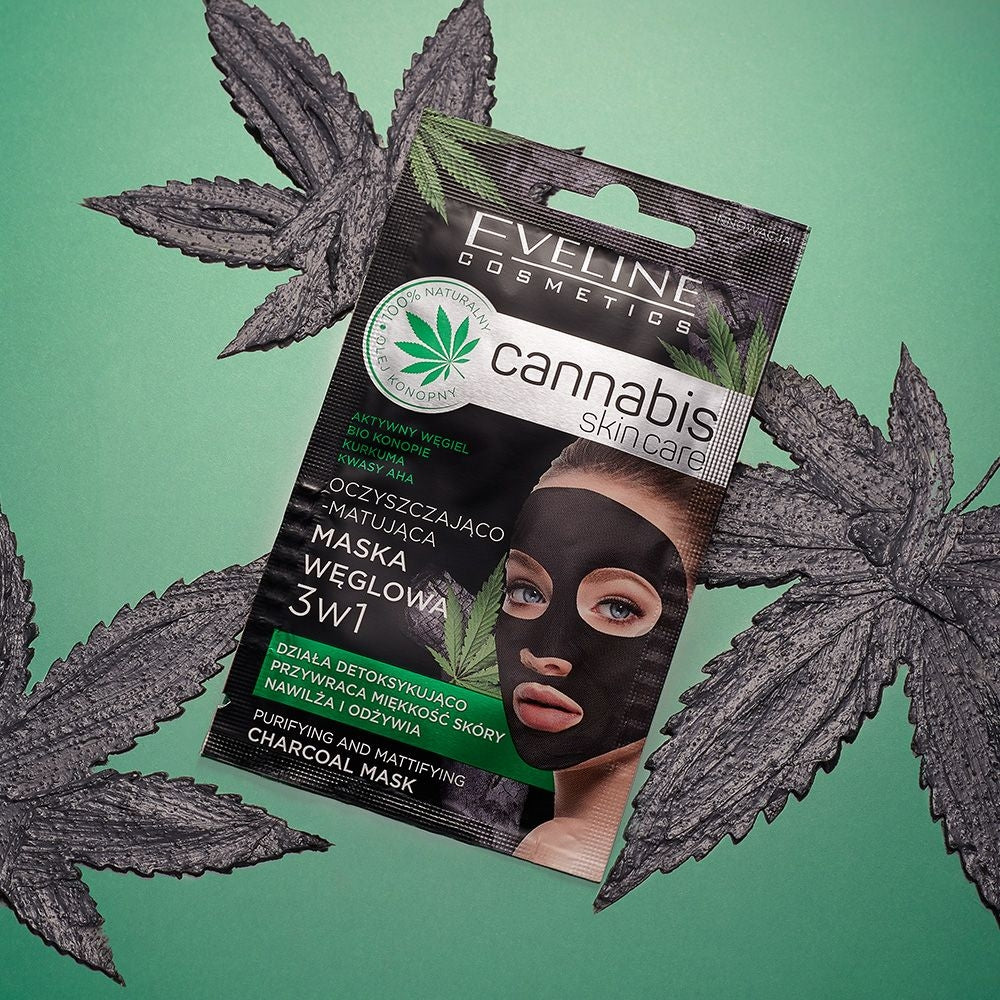 Purifying and mattifying charcoal mask 3-in-1 - 2