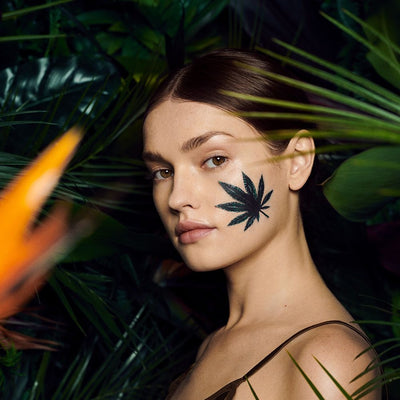 Cannabis Skin Care Purifying and mattifying charcoal mask 3-in-1