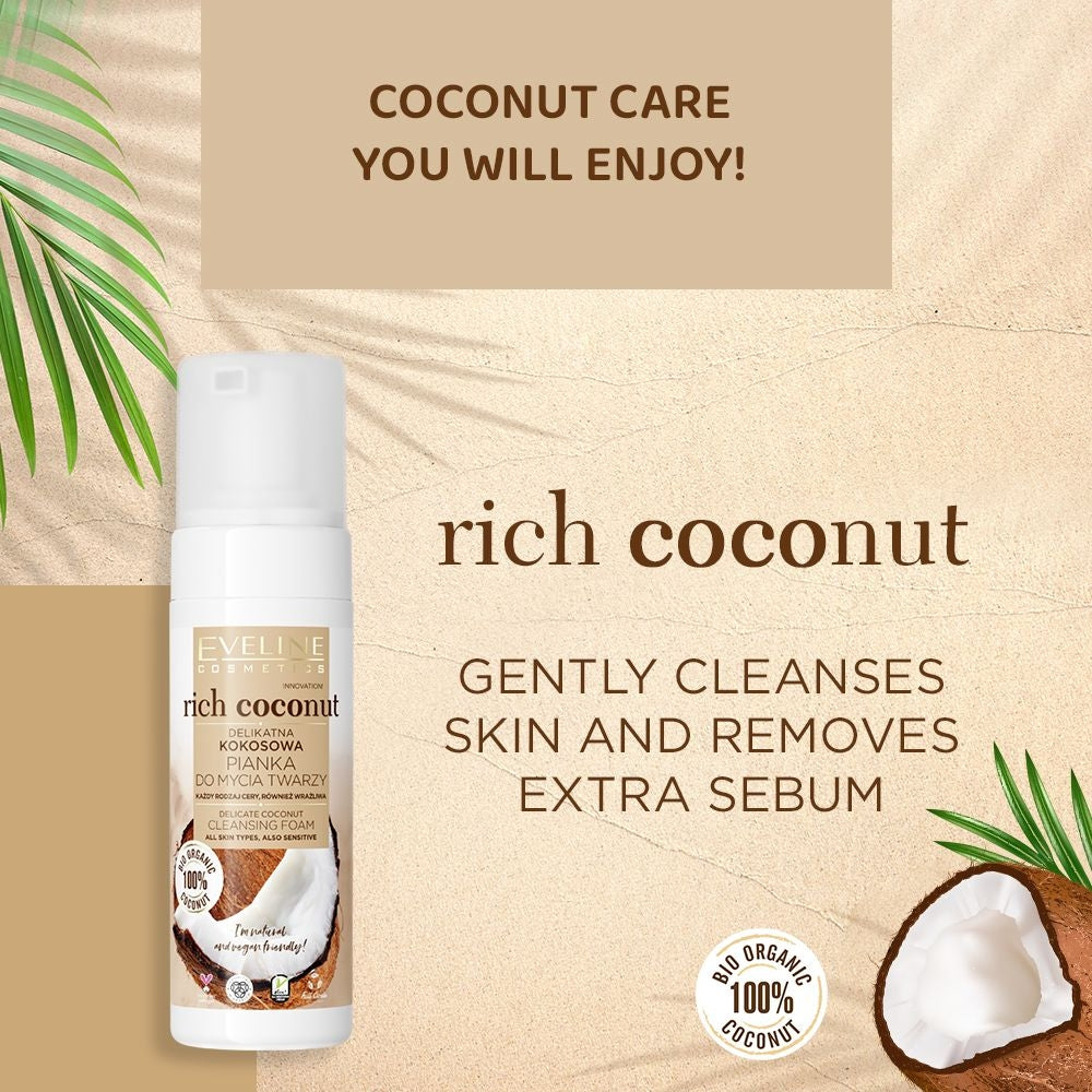 Delicate coconut cleansing foam - 2