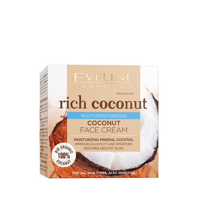 Rich Coconut Multi-moisturizing coconut face cream Eveline