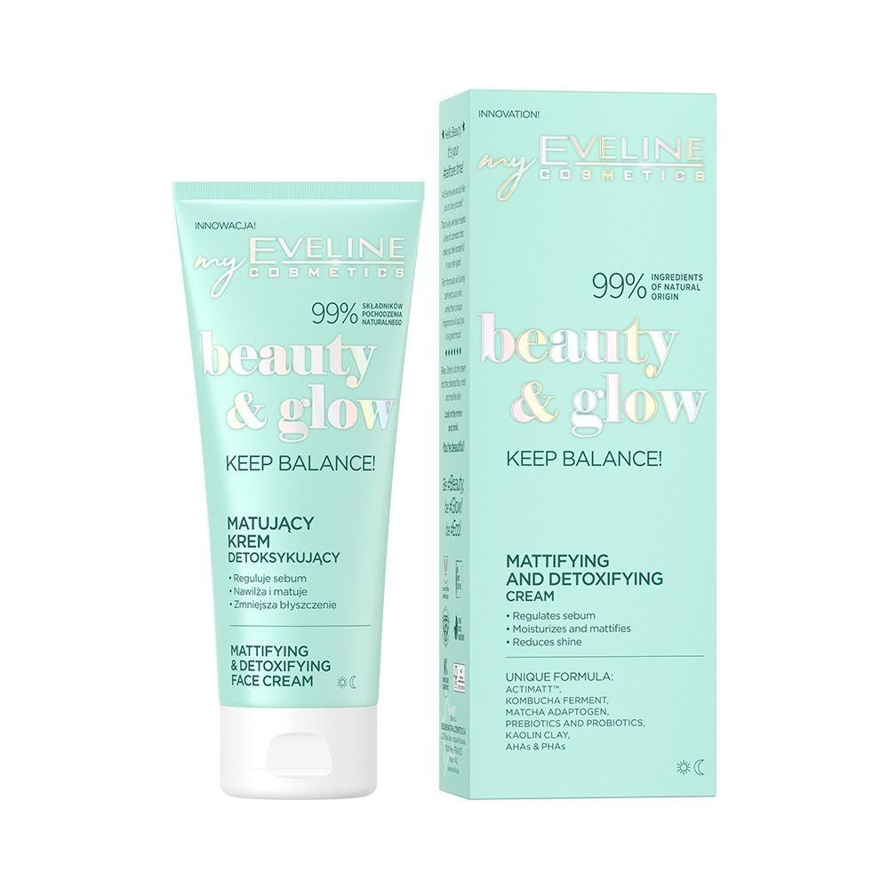 Mattifying and detoxifying day&night cream