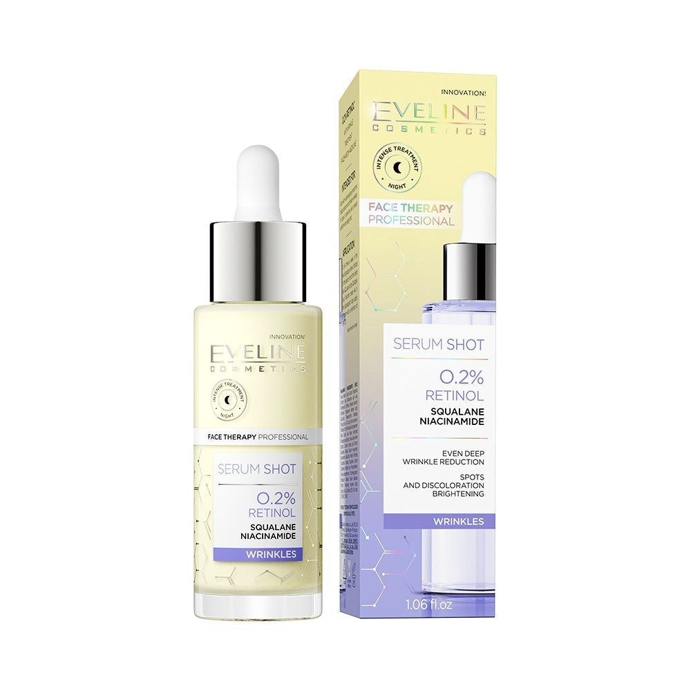 Serum Shot Kúra 0,2% retinolu na obličej, krk a dekolt