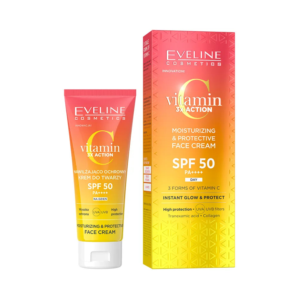 Hydratační a ochranný krém na obličej SPF 50