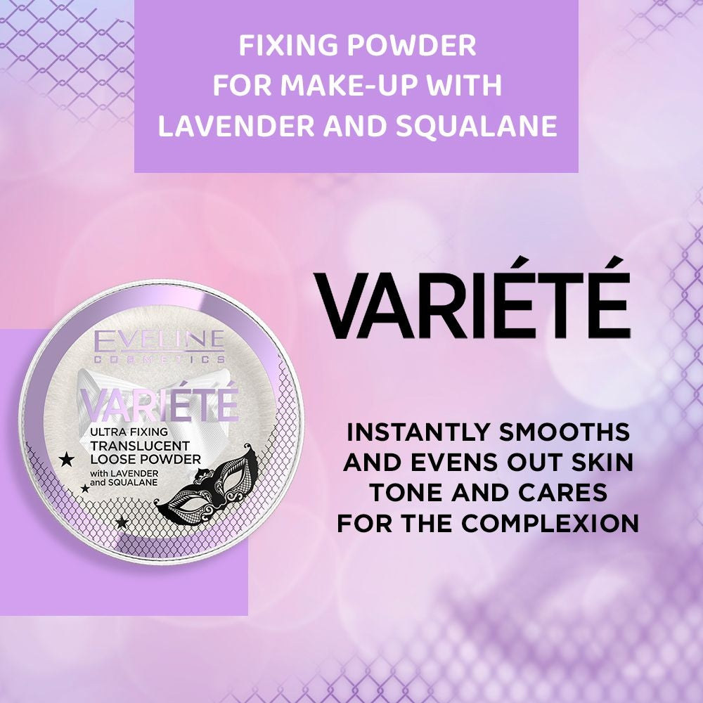 Ultra fixing transparent loose powder with lavender and squalane - 2
