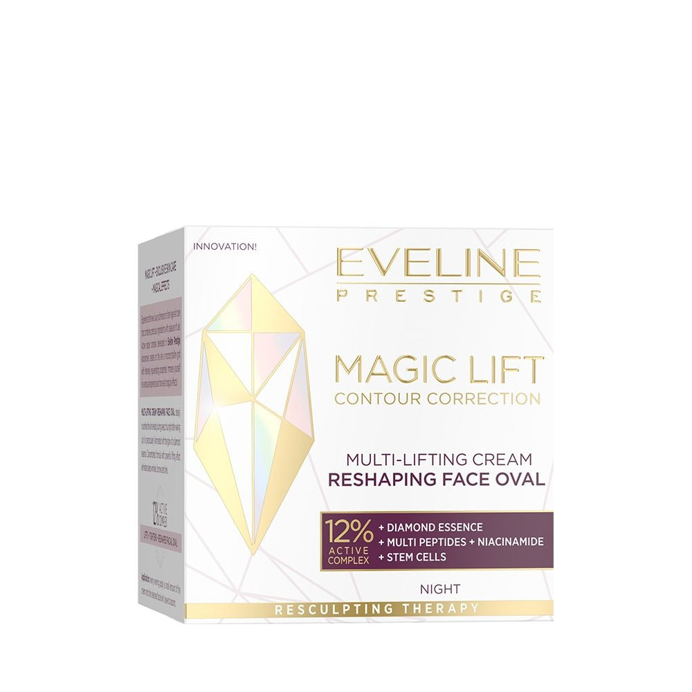 Eveline Cosmetics - Multi-lifting cream modeling the oval of the face for the night