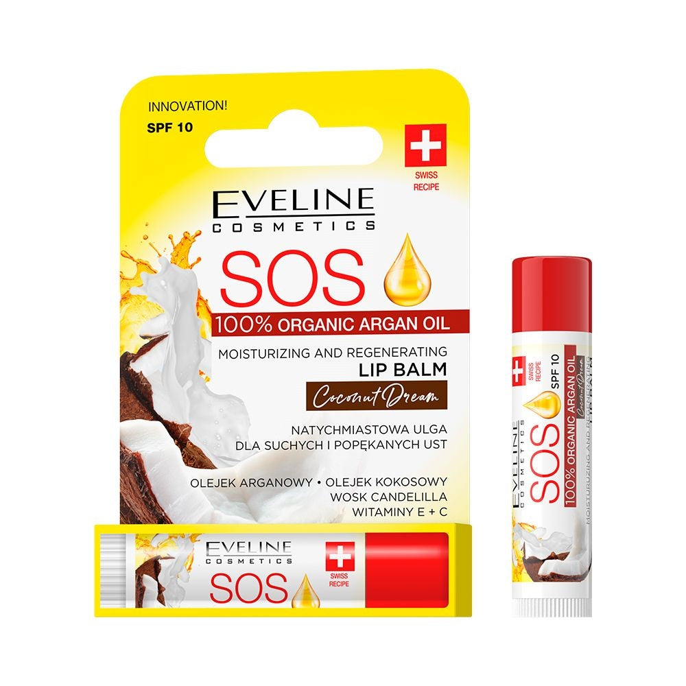 S.O.S. Moisturizing and regenerating lip balm Coconut Dream