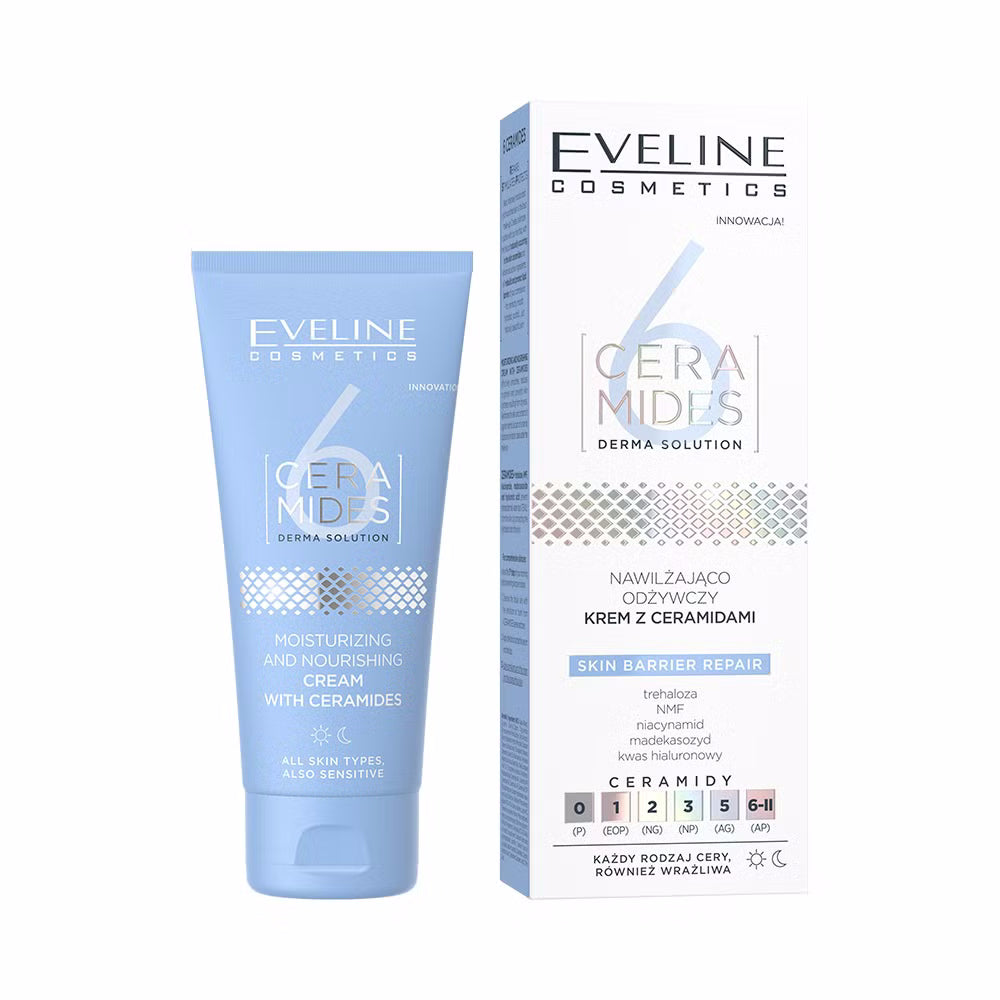 Feuchtigkeitsspendende und revitalisierende Creme mit Ceramiden