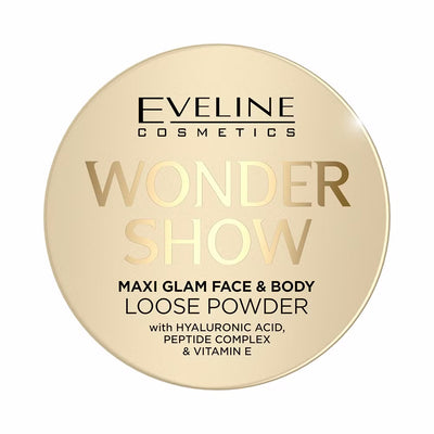 Loose powder for face and body Maxi Glam – Eveline Cosmetics