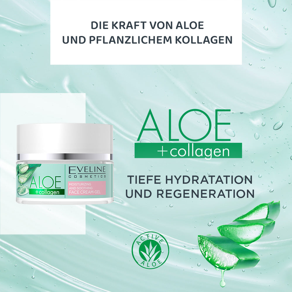 Feuchtigkeitsspendendes und beruhigendes Creme-Gel - 2
