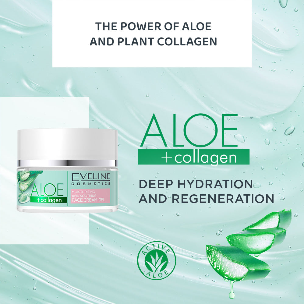Moisturizing soothing face cream-gel - 2