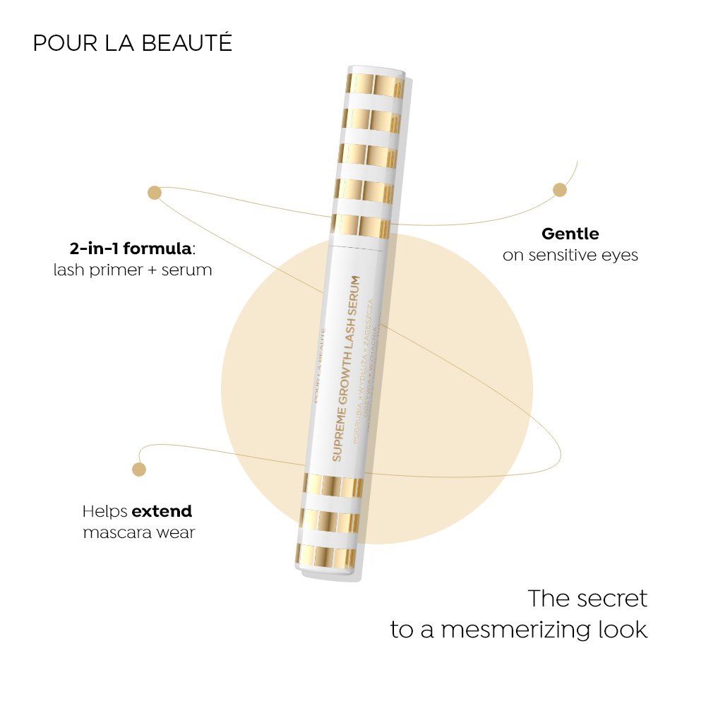 Active base and eyelash serum Supreme Growth - 2