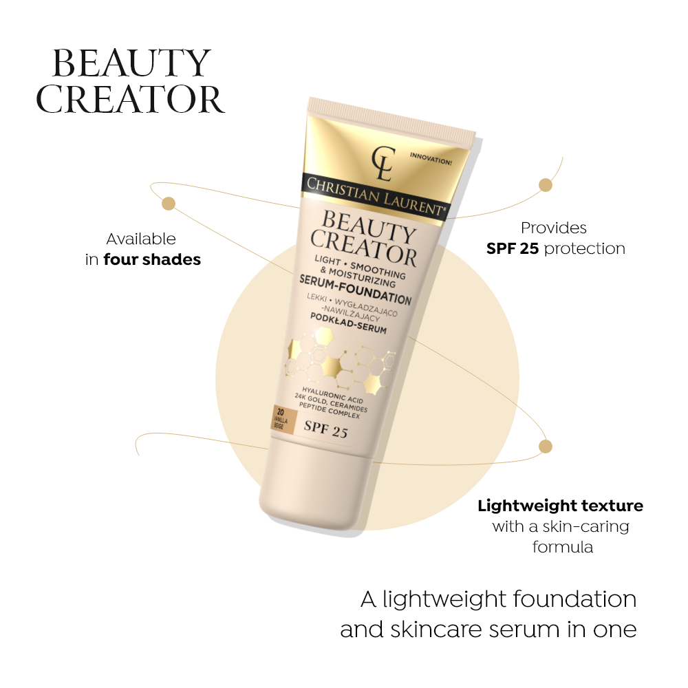 Light smoothing and moisturizing serum-foundation with SPF25 - 2