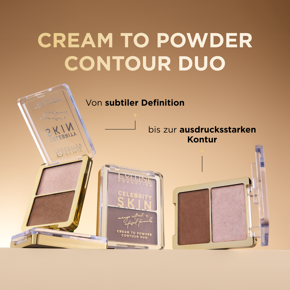 Bronzer & Highlighter Duo – Cream-to-Powder - 2