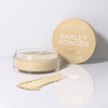 Loose face powder with barley