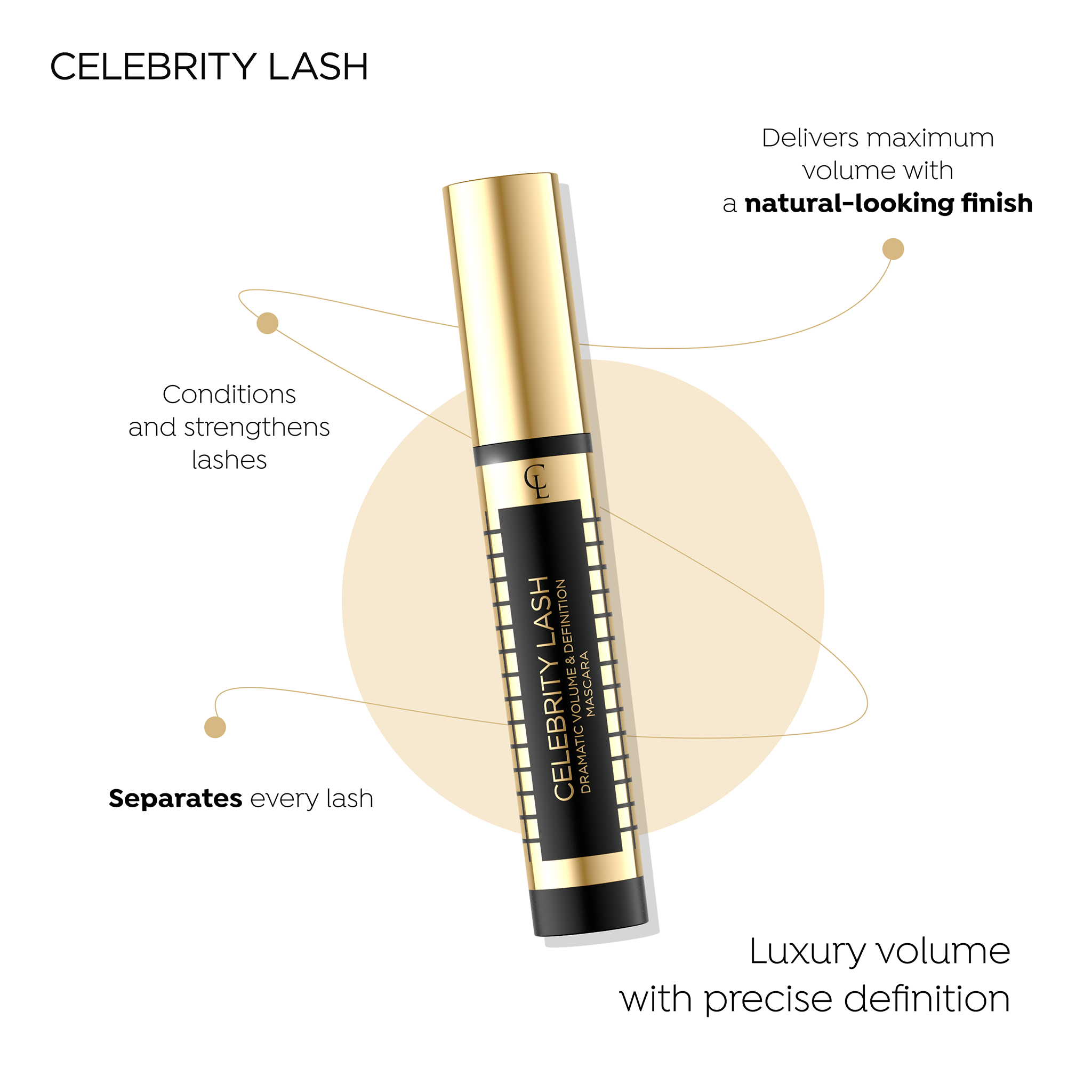 Celebrity Lash Instant volume and separation mascara - 2