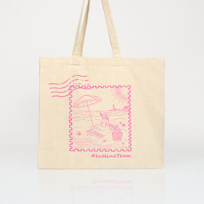 #evelineTeam shopper tote bag