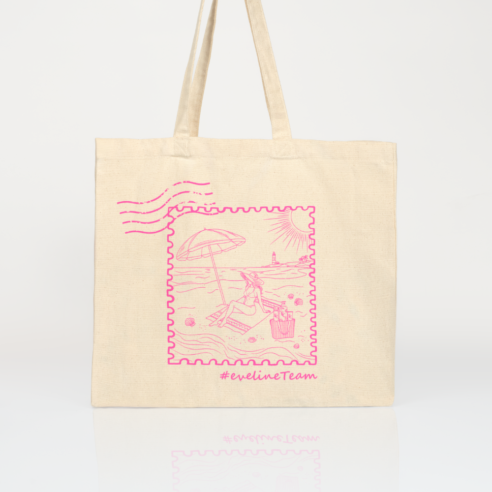 #evelineTeam shopper tote bag