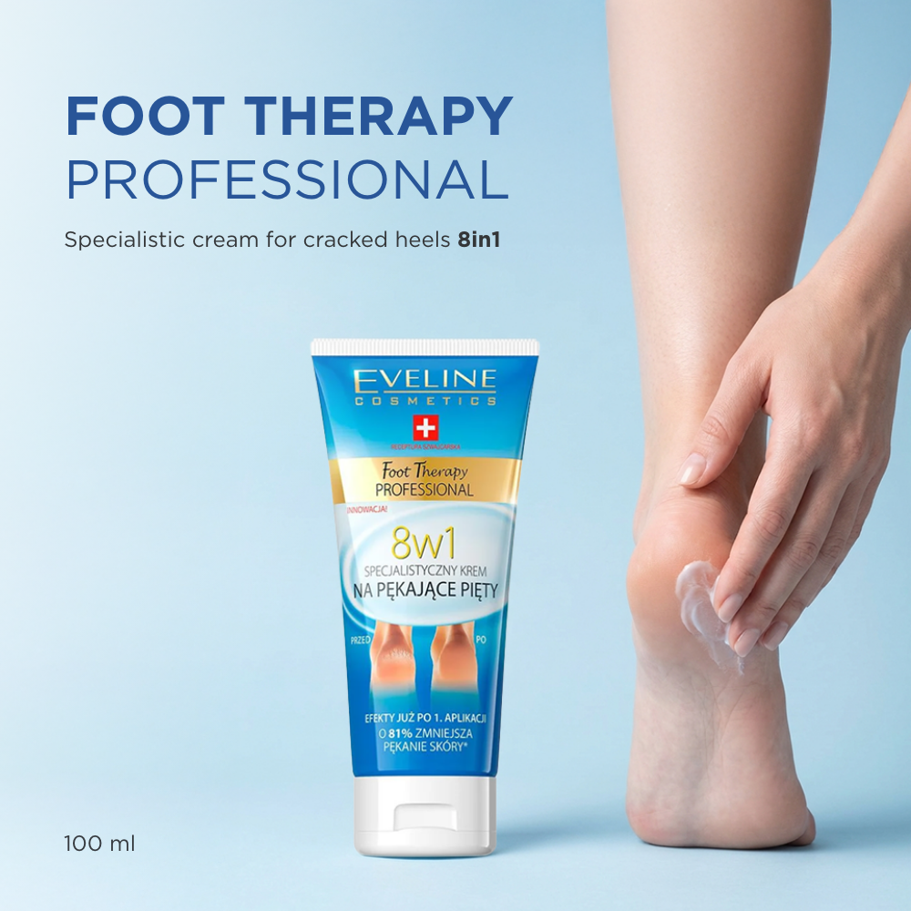 Specialistic cream for cracked heels  8in1 - 2