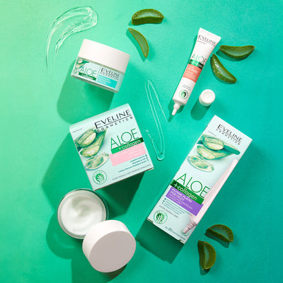 Moisturizing soothing face cream-gel – Eveline Cosmetics