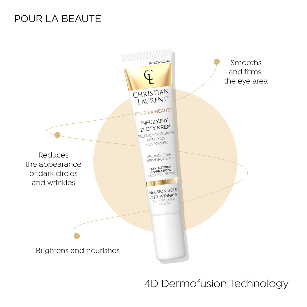 Infusion gold anti-wrinkle eye and eyelid cream - 2