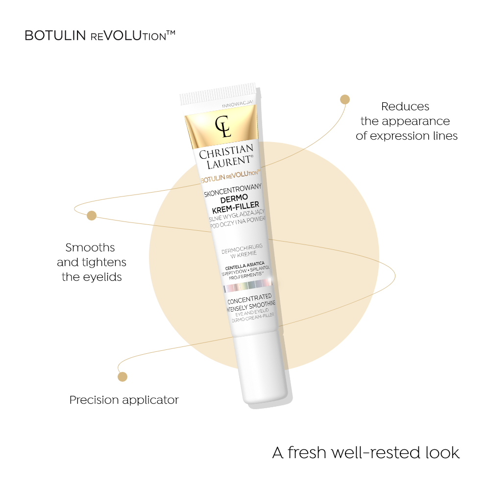 Concentrated dermo eye  cream-filler strongly smoothing - 2
