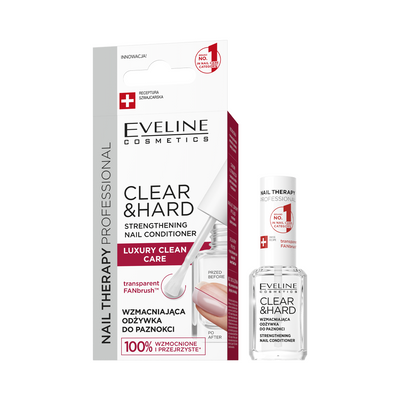 Clear&Hard Strengthening nail conditioner – Eveline Cosmetics