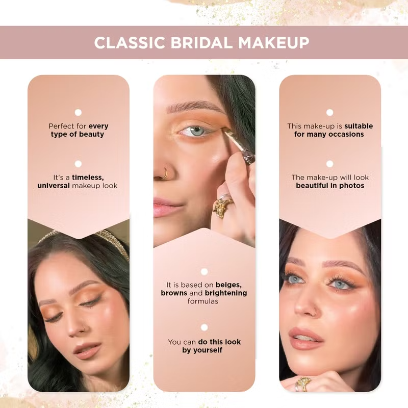 Classic bridal makeup set - 2